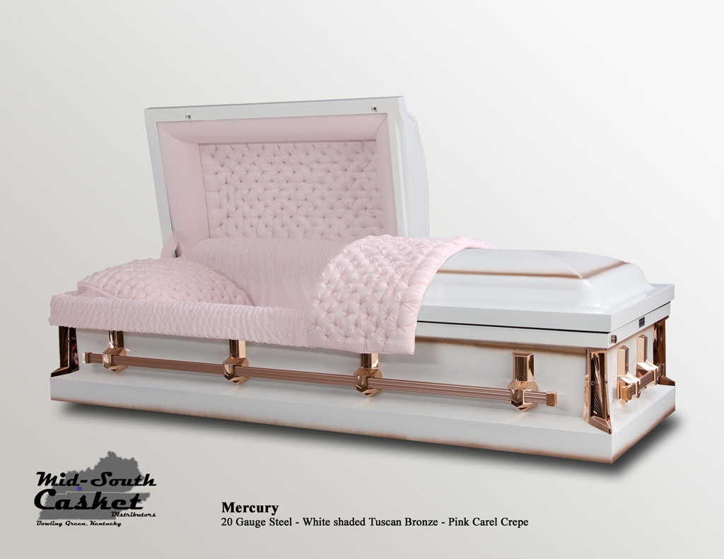 Mercury White shaded Tuscan Bronze